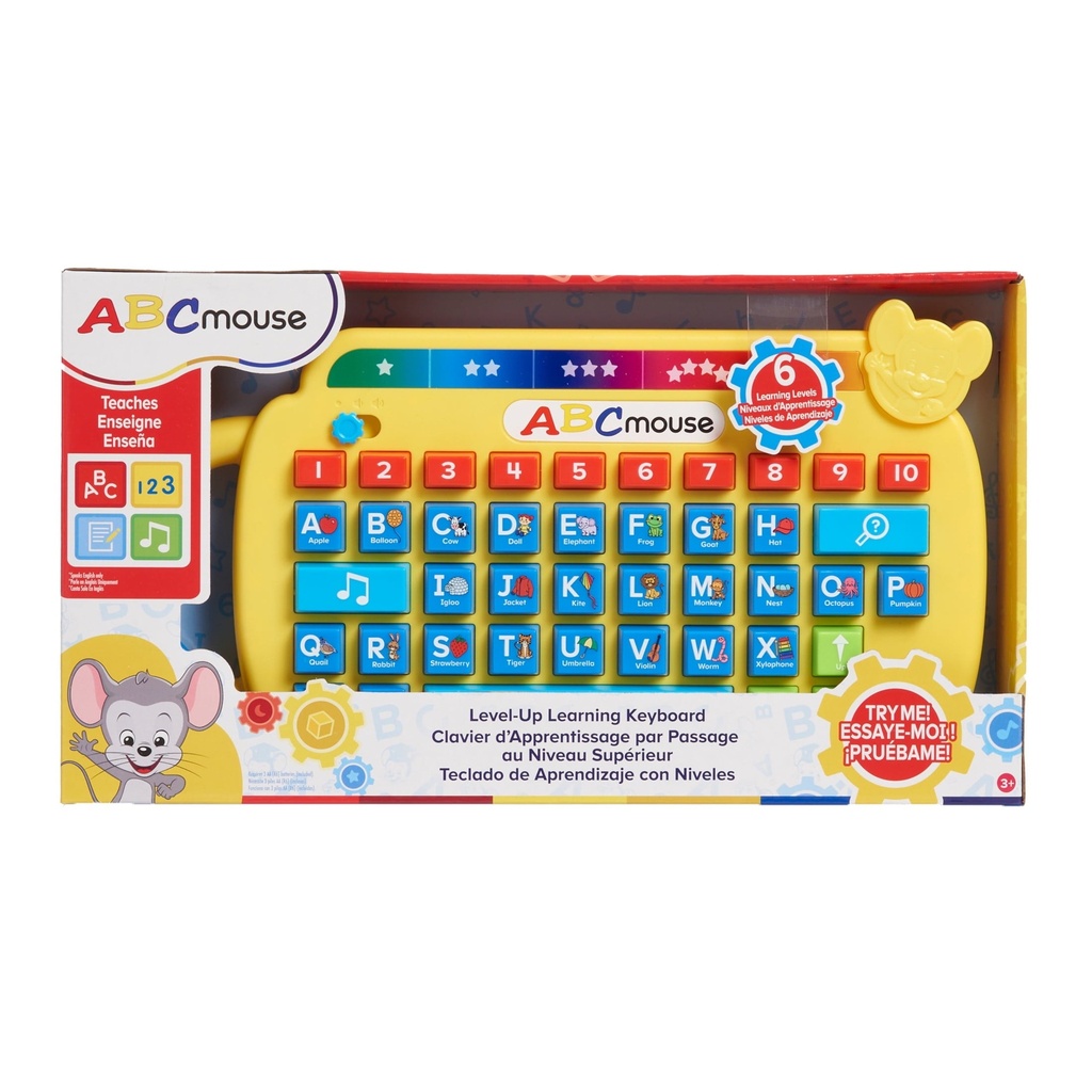 ABCmouse® Level-Up Learning Keyboard - Kids Educational Toy