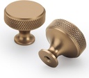 10 Pack Kitchen Cabinet Knobs Champagne Bronze Knurled Dresser Knobs Drawer Knobs Kitchen Cabinet Hardware Knobs for Dresser Drawers