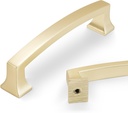 COTYKILEY 10 Pack 5 Inch(128Mm) Brushed Brass Cabinet Handles Gold Kitchen Cabinet Pulls Cabinet Door Handles Kitchen Cabinet Hardware Cupboard Drawer Pulls Dresser Handles