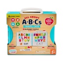 Chuckle & Roar First Words All about A-B-C'S Travel Case for Children Ages 3+ by Buffalo Games