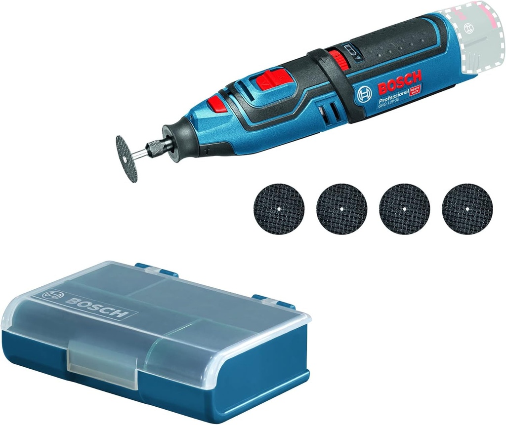 GRO 12 V-35 Cordless Rotary Multi-Tool with Lithium-Ion Batteries