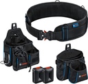 Proclick Tool Belt Kit with 1 X Belt 93 (Size S/M), 1 X GWT 4 Bag, 1 X GWT 2 Bag, 2 X Proclick Holders