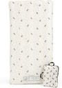 Stokke Jetkids Cloudsleeper, Mickey Celebration - Kids Inflatable Travel Bed - with Integrated Pump, Breathable Mesh Cover & Full-Length Bumpers to Keep Your Child Safe - for Ages 3+