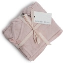Barefoot Dreams Bundle Infant 4-Piece Set with Swaddle Blanket, Hat, Long-Sleeve Shirt, Pants, 100% Cotton