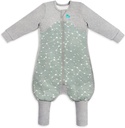 Love to Dream Organic Long Sleeve Baby Sleep Suit, Super Soft Temp Regulating Sleeping Sack, All Seasons Wearable Blanket