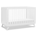 Davinci Otto 3-In-1 Convertible Crib in White with Acrylic Slats, Greenguard Gold Certified