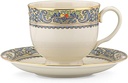 Lenox Autumn 2-Piece Teacup and Saucer Set, 1.00 LB, Multi