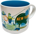 Starbucks Discovery Series New York State Ceramic Mug, 14 Oz