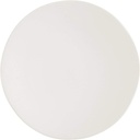 Fortessa Vitraluxe Dinnerware Heirloom Salad Plate, 8-Inch, Set of 4, Linen