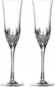 Waterford Lismore Essence Champagne Flute, Set of 2, 2 Count (Pack of 1), Clear