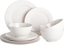 Melamine Dinnerware Sets(White)
