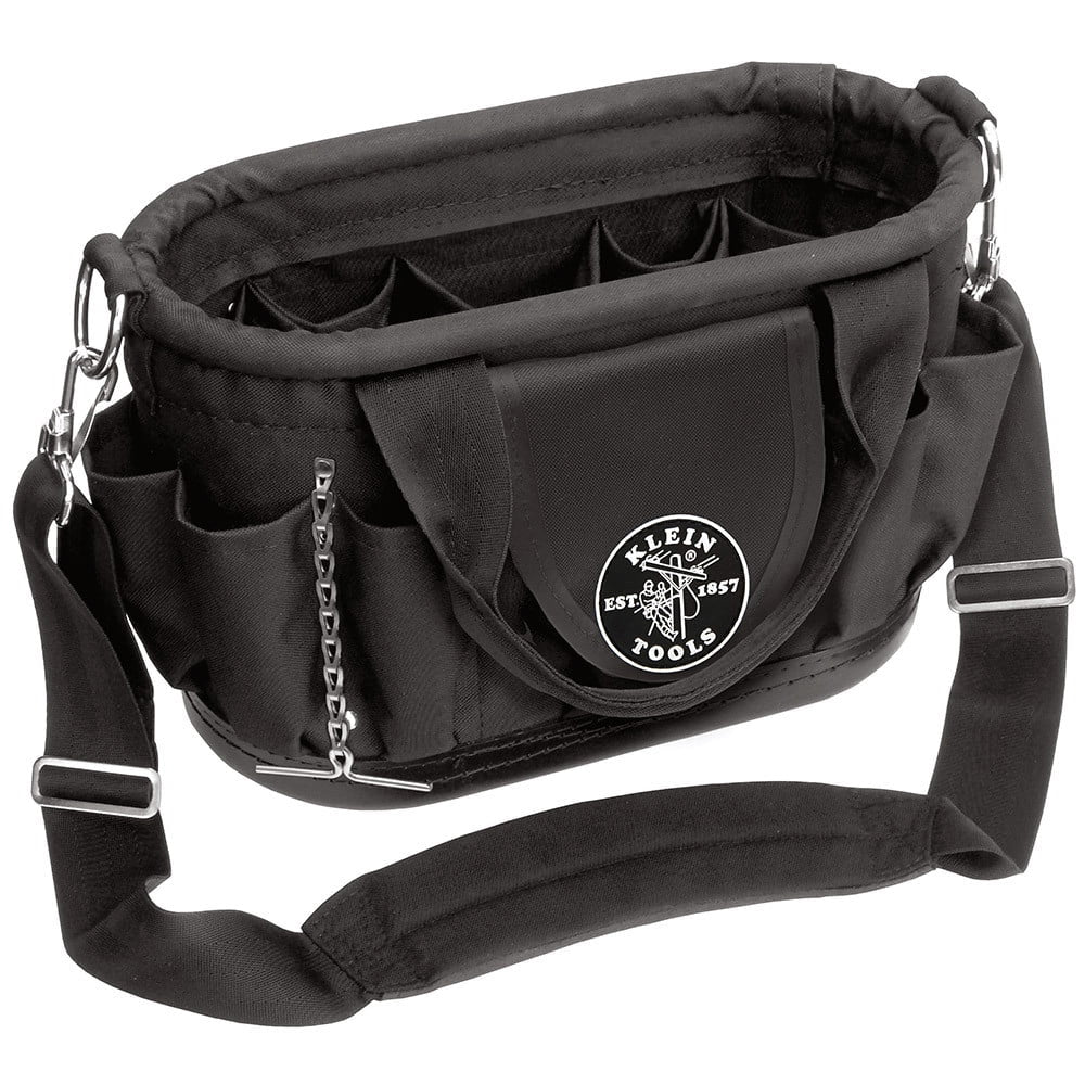 Klein Tools 17 Pocket Tool Tote with Shoulder Strap