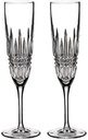 Waterford Lismore Diamond Champagne Flute, Set of 2