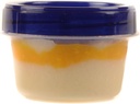[60 PACK] 4Oz Twist Top Storage Containers - Airtight Plastic Food Storage Canisters with Twist & Seal Lids, Leak-Proof - Reusable, Stackable, Bpa-Free Snack Containers