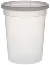 Deli Containers with Lids 32Oz. Leakproof 240 Sets Bpa-Free Plastic Food Storage Cups Clear Airtight Takeout Container Heavy-Duty, Microwaveable Freezer Safe Disposable/Reusable