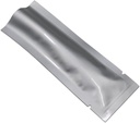 PABCK 1000 Pack 1.37X3.3 Inch (Inside Size 0.97X2.9 Inch) Coffee Food Storage Heat Seal Pure Mylar Foil Bag Vacuum Pouch for Sample Packaging