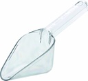 Carlisle Foodservice Products CFS 430607 Polycarbonate Scoop, 6 Oz Capacity, Clear (Case of 12)