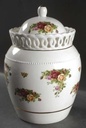 Royal Albert Old Country Roses Biscuit Barrel & Lid, Fine China Dinnerware