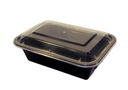 MT6240B Microwavable Container, 7" X 5" Rectangle, Combo 150 (Pack of 150)