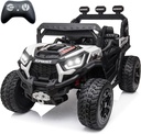 Sopbost 9Ah 24V Ride on Toys for Big Kids Battery Powered 4 Wheels Ride on Car W