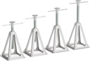 Aluminum RV Stabilizer Jacks 4 Pack, Screw Jack Stands, Stabilize and Level RV T