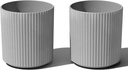 16 Inch - 2 Pack Veradek Demi Series round Planter for Porch, Patio, Backyard |