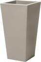 Step2 Tremont Tall Square Planter Pot, Large outside All-Season All-Weather Gard