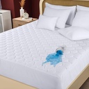 Utopia Bedding Quilted Fitted Waterproof King Mattress Protector, Mattress Pad S