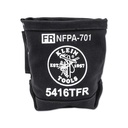 Klein Tools Flame-Resistant Canvas Bolt Bag, 1 Compartment, 9 Inches H X 10 Inches W - 1 per EA - 5416TFR
