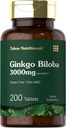Carlyle Ginkgo Biloba 3000Mg per Serving 200 Capsule