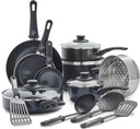 Greenlife Soft Grip Healthy Ceramic Nonstick 16 Piece Kitchen Cookware Pots And