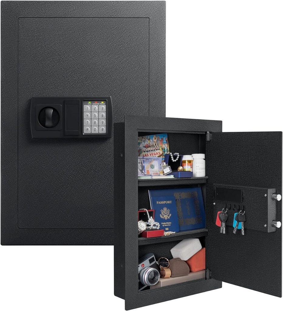 Hidden Wall Safe - Electronic Secure Storage Between Studs