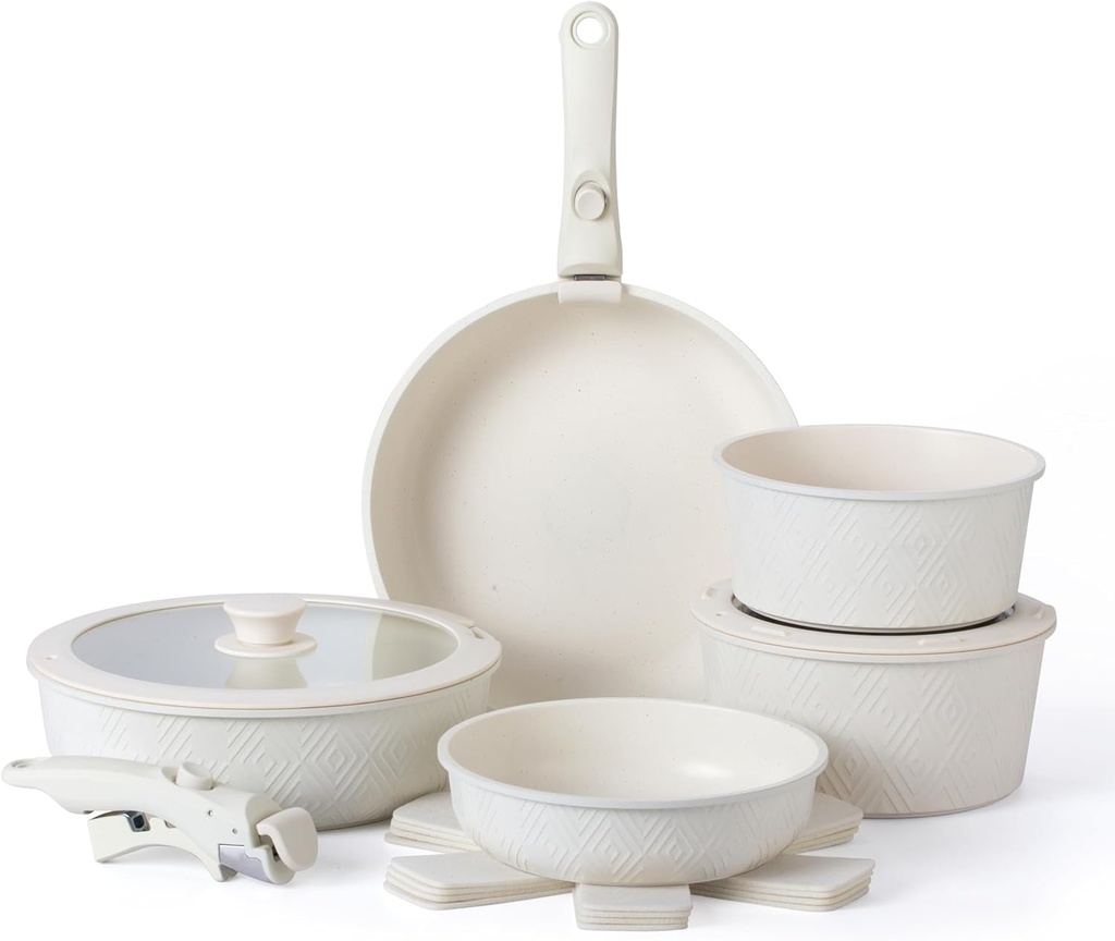 Country Kitchen 13 Piece Nonstick Cookware Set