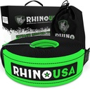 RHINO USA Recovery Tow Strap 3" X 20Ft - Lab Tested 31,518Lb Break Strength - He