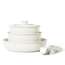 Carote Nonstick Cookware Sets, 5 Pcs Granite Non Stick Pots and Pans Set with Re