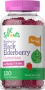 Carlyle Elderberry Gummies for Kids | 120 Count | Zinc and Vitamin C | Berry Fla