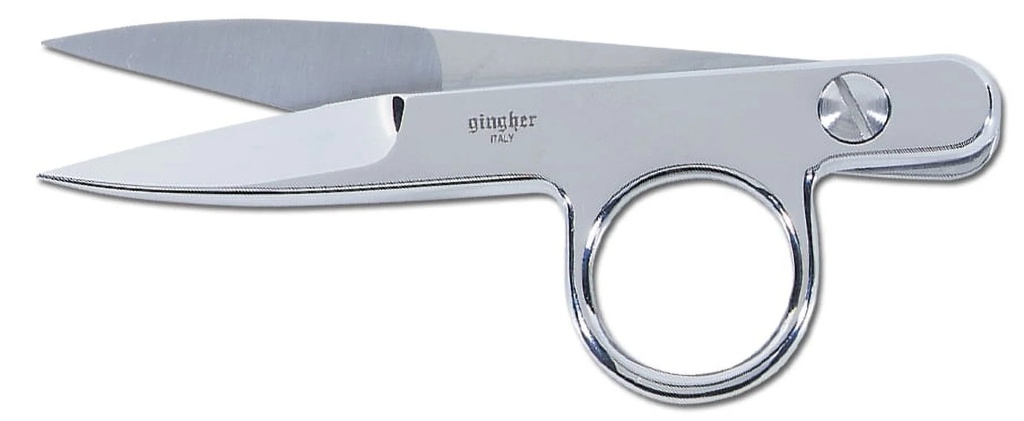 Gingher Spring-Action Thread Nippers - Effortless Cutting Tool