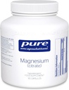 Pure Encapsulations - Magnesium (Citrate) - Hypoallergenic Supplement Supports N