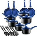 Chef'S Star Pots and Pans Set Nonstick, Kitchen Cookware Sets, Aluminum Cooking