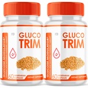 (2 Pack) Glcuo Trim Glucose Modulator, Glucotrim Blood Sugar Pill (120 Capsules)