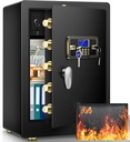5.0 Cuft Extra Large Home Safe Fireproof Waterproof, Heavy Duty Fireproof Safe B
