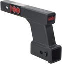 TOPTOW Trailer Receiver Hitch Extender Adapter 6" Drop/Riser, 8" and 10" Extensi