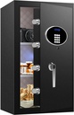 5 Cub Extra Large Fireproof Waterproof Safe Box for Home [True to Size] Heavy D