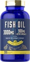 Carlyle Fish Oil 3000Mg | 900Mg Omega 3 | 200 Softgels | Lemon Flavor | Non-Gmo