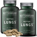 (Pack of 2) Betterbrand Betterlungs Daily Respiratory Health Supplement (60 Caps