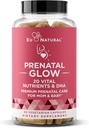 Glow Prenatal Vitamins for Women 60 Capsules