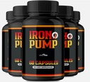 (5 Pack) Iron Pump for Men Capsules Official Formula, Iron Pump Ed Pills Advance