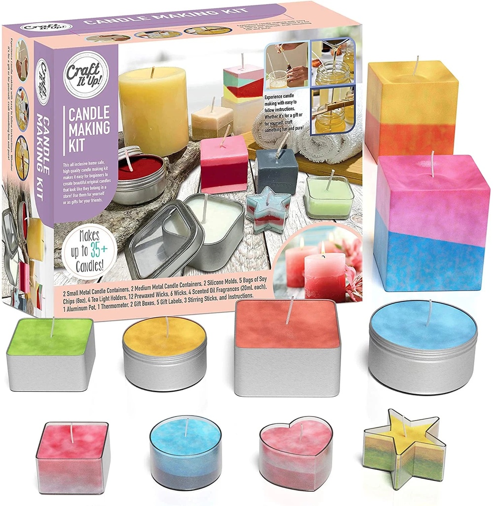 Candle Making Kit - Complete DIY Set for Beginners