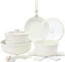 Country Kitchen 13 Piece Pots and Pans Set - Safe Nonstick Kitchen Cookware With