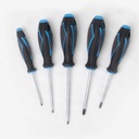 Witte Maxx plus Slotted and Phillips Screwdriver Set, 5 Pieces